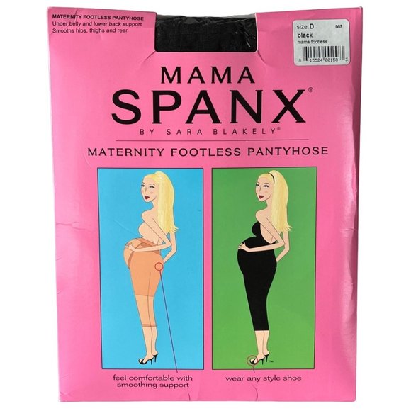 SPANX Other - Mama Spanx Womens Maternity Pregnant Footless Pantyhose D Black Comfort Support